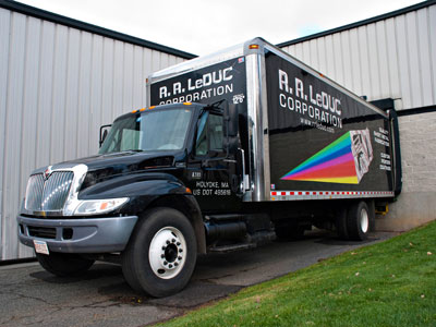 R.R. LeDuc Delivery Truck