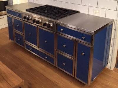 Custom designed kitchen stovetop